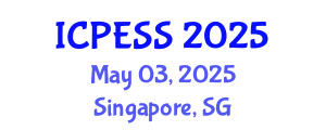 International Conference on Physical Education and Sport Science (ICPESS) May 03, 2025 - Singapore, Singapore