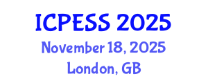 International Conference on Physical Education and Sport Science (ICPESS) November 18, 2025 - London, United Kingdom