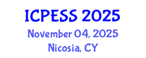 International Conference on Physical Education and Sport Science (ICPESS) November 04, 2025 - Nicosia, Cyprus