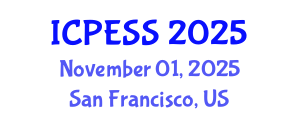 International Conference on Physical Education and Sport Science (ICPESS) November 01, 2025 - San Francisco, United States