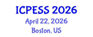 International Conference on Physical Education and Sport Science (ICPESS) April 22, 2026 - Boston, United States