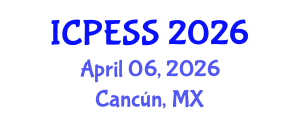 International Conference on Physical Education and Sport Science (ICPESS) April 06, 2026 - Cancún, Mexico International Conference on Physical Education and Sport Science (ICPESS) April 06, 2026 - Cancún, Mexico