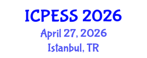 International Conference on Physical Education and Sport Science (ICPESS) April 27, 2026 - Istanbul, Turkey International Conference on Physical Education and Sport Science (ICPESS) April 27, 2026 - Istanbul, Turkey