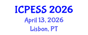 International Conference on Physical Education and Sport Science (ICPESS) April 13, 2026 - Lisbon, Portugal International Conference on Physical Education and Sport Science (ICPESS) April 13, 2026 - Lisbon, Portugal