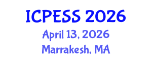 International Conference on Physical Education and Sport Science (ICPESS) April 13, 2026 - Marrakesh, Morocco International Conference on Physical Education and Sport Science (ICPESS) April 13, 2026 - Marrakesh, Morocco