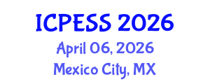 International Conference on Physical Education and Sport Science (ICPESS) April 06, 2026 - Mexico City, Mexico International Conference on Physical Education and Sport Science (ICPESS) April 06, 2026 - Mexico City, Mexico