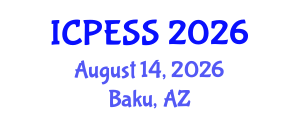 International Conference on Physical Education and Sport Science (ICPESS) August 14, 2026 - Baku, Azerbaijan International Conference on Physical Education and Sport Science (ICPESS) August 14, 2026 - Baku, Azerbaijan