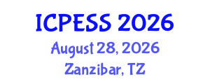 International Conference on Physical Education and Sport Science (ICPESS) August 28, 2026 - Zanzibar, Tanzania International Conference on Physical Education and Sport Science (ICPESS) August 28, 2026 - Zanzibar, Tanzania