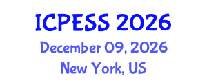 International Conference on Physical Education and Sport Science (ICPESS) December 09, 2026 - New York, United States International Conference on Physical Education and Sport Science (ICPESS) December 09, 2026 - New York, United States