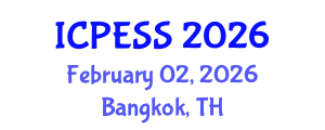 International Conference on Physical Education and Sport Science (ICPESS) February 02, 2026 - Bangkok, Thailand International Conference on Physical Education and Sport Science (ICPESS) February 02, 2026 - Bangkok, Thailand