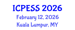 International Conference on Physical Education and Sport Science (ICPESS) February 12, 2026 - Kuala Lumpur, Malaysia