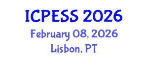 International Conference on Physical Education and Sport Science (ICPESS) February 08, 2026 - Lisbon, Portugal