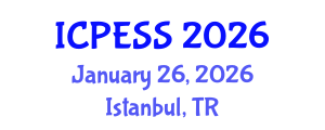 International Conference on Physical Education and Sport Science (ICPESS) January 26, 2026 - Istanbul, Turkey International Conference on Physical Education and Sport Science (ICPESS) January 26, 2026 - Istanbul, Turkey