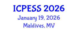 International Conference on Physical Education and Sport Science (ICPESS) January 19, 2026 - Maldives, Maldives International Conference on Physical Education and Sport Science (ICPESS) January 19, 2026 - Maldives, Maldives