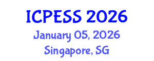 International Conference on Physical Education and Sport Science (ICPESS) January 05, 2026 - Singapore, Singapore International Conference on Physical Education and Sport Science (ICPESS) January 05, 2026 - Singapore, Singapore
