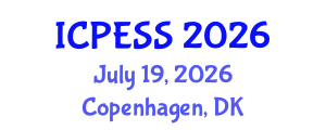 International Conference on Physical Education and Sport Science (ICPESS) July 19, 2026 - Copenhagen, Denmark International Conference on Physical Education and Sport Science (ICPESS) July 19, 2026 - Copenhagen, Denmark