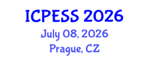 International Conference on Physical Education and Sport Science (ICPESS) July 08, 2026 - Prague, Czechia International Conference on Physical Education and Sport Science (ICPESS) July 08, 2026 - Prague, Czechia