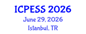International Conference on Physical Education and Sport Science (ICPESS) June 29, 2026 - Istanbul, Turkey International Conference on Physical Education and Sport Science (ICPESS) June 29, 2026 - Istanbul, Turkey
