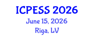 International Conference on Physical Education and Sport Science (ICPESS) June 15, 2026 - Riga, Latvia International Conference on Physical Education and Sport Science (ICPESS) June 15, 2026 - Riga, Latvia