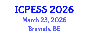 International Conference on Physical Education and Sport Science (ICPESS) March 23, 2026 - Brussels, Belgium