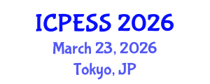 International Conference on Physical Education and Sport Science (ICPESS) March 23, 2026 - Tokyo, Japan International Conference on Physical Education and Sport Science (ICPESS) March 23, 2026 - Tokyo, Japan