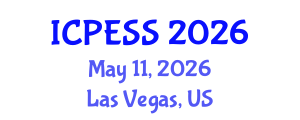 International Conference on Physical Education and Sport Science (ICPESS) May 11, 2026 - Las Vegas, United States International Conference on Physical Education and Sport Science (ICPESS) May 11, 2026 - Las Vegas, United States