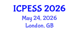 International Conference on Physical Education and Sport Science (ICPESS) May 24, 2026 - London, United Kingdom