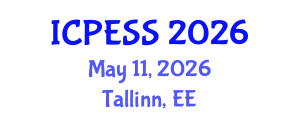 International Conference on Physical Education and Sport Science (ICPESS) May 11, 2026 - Tallinn, Estonia International Conference on Physical Education and Sport Science (ICPESS) May 11, 2026 - Tallinn, Estonia
