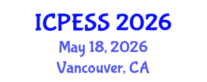 International Conference on Physical Education and Sport Science (ICPESS) May 18, 2026 - Vancouver, Canada International Conference on Physical Education and Sport Science (ICPESS) May 18, 2026 - Vancouver, Canada