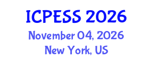 International Conference on Physical Education and Sport Science (ICPESS) November 04, 2026 - New York, United States International Conference on Physical Education and Sport Science (ICPESS) November 04, 2026 - New York, United States
