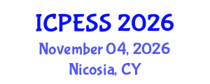 International Conference on Physical Education and Sport Science (ICPESS) November 04, 2026 - Nicosia, Cyprus International Conference on Physical Education and Sport Science (ICPESS) November 04, 2026 - Nicosia, Cyprus