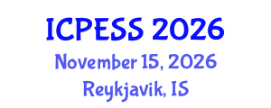 International Conference on Physical Education and Sport Science (ICPESS) November 15, 2026 - Reykjavik, Iceland International Conference on Physical Education and Sport Science (ICPESS) November 15, 2026 - Reykjavik, Iceland