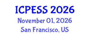 International Conference on Physical Education and Sport Science (ICPESS) November 01, 2026 - San Francisco, United States International Conference on Physical Education and Sport Science (ICPESS) November 01, 2026 - San Francisco, United States
