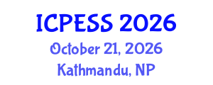 International Conference on Physical Education and Sport Science (ICPESS) October 21, 2026 - Kathmandu, Nepal
