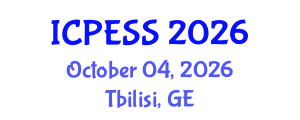 International Conference on Physical Education and Sport Science (ICPESS) October 04, 2026 - Tbilisi, Georgia