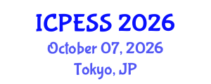 International Conference on Physical Education and Sport Science (ICPESS) October 07, 2026 - Tokyo, Japan