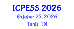 International Conference on Physical Education and Sport Science (ICPESS) October 25, 2026 - Tunis, Tunisia