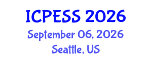 International Conference on Physical Education and Sport Science (ICPESS) September 06, 2026 - Seattle, United States International Conference on Physical Education and Sport Science (ICPESS) September 06, 2026 - Seattle, United States