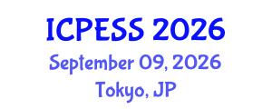 International Conference on Physical Education and Sport Science (ICPESS) September 09, 2026 - Tokyo, Japan International Conference on Physical Education and Sport Science (ICPESS) September 09, 2026 - Tokyo, Japan