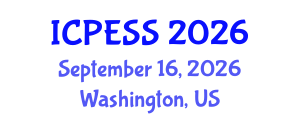 International Conference on Physical Education and Sport Science (ICPESS) September 16, 2026 - Washington, United States International Conference on Physical Education and Sport Science (ICPESS) September 16, 2026 - Washington, United States