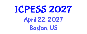 International Conference on Physical Education and Sport Science (ICPESS) April 22, 2027 - Boston, United States International Conference on Physical Education and Sport Science (ICPESS) April 22, 2027 - Boston, United States
