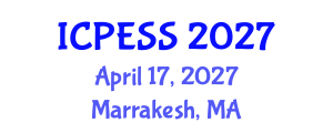 International Conference on Physical Education and Sport Science (ICPESS) April 17, 2027 - Marrakesh, Morocco International Conference on Physical Education and Sport Science (ICPESS) April 17, 2027 - Marrakesh, Morocco