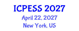 International Conference on Physical Education and Sport Science (ICPESS) April 22, 2027 - New York, United States International Conference on Physical Education and Sport Science (ICPESS) April 22, 2027 - New York, United States