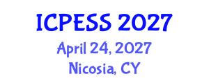 International Conference on Physical Education and Sport Science (ICPESS) April 24, 2027 - Nicosia, Cyprus International Conference on Physical Education and Sport Science (ICPESS) April 24, 2027 - Nicosia, Cyprus