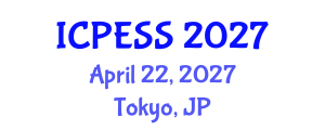 International Conference on Physical Education and Sport Science (ICPESS) April 22, 2027 - Tokyo, Japan International Conference on Physical Education and Sport Science (ICPESS) April 22, 2027 - Tokyo, Japan
