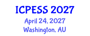 International Conference on Physical Education and Sport Science (ICPESS) April 24, 2027 - Washington, Australia International Conference on Physical Education and Sport Science (ICPESS) April 24, 2027 - Washington, Australia