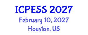 International Conference on Physical Education and Sport Science (ICPESS) February 10, 2027 - Houston, United States International Conference on Physical Education and Sport Science (ICPESS) February 10, 2027 - Houston, United States
