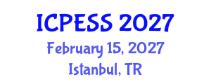 International Conference on Physical Education and Sport Science (ICPESS) February 15, 2027 - Istanbul, Turkey International Conference on Physical Education and Sport Science (ICPESS) February 15, 2027 - Istanbul, Turkey