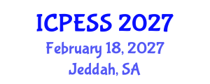 International Conference on Physical Education and Sport Science (ICPESS) February 18, 2027 - Jeddah, Saudi Arabia