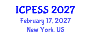 International Conference on Physical Education and Sport Science (ICPESS) February 17, 2027 - New York, United States International Conference on Physical Education and Sport Science (ICPESS) February 17, 2027 - New York, United States